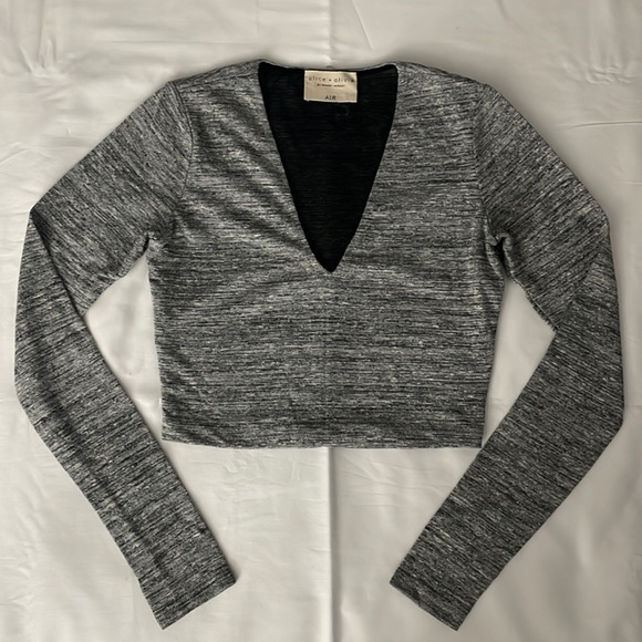 Alice & Olivia by Stacey Bendet crop top xs - Picture 2 of 11